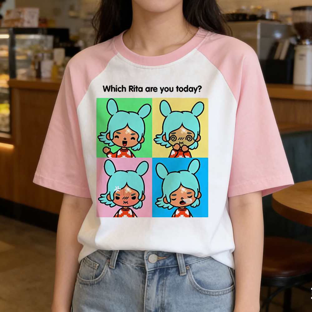 Summer Clothing Teens - Camiseta Toca Boca para adolescentes, estilo