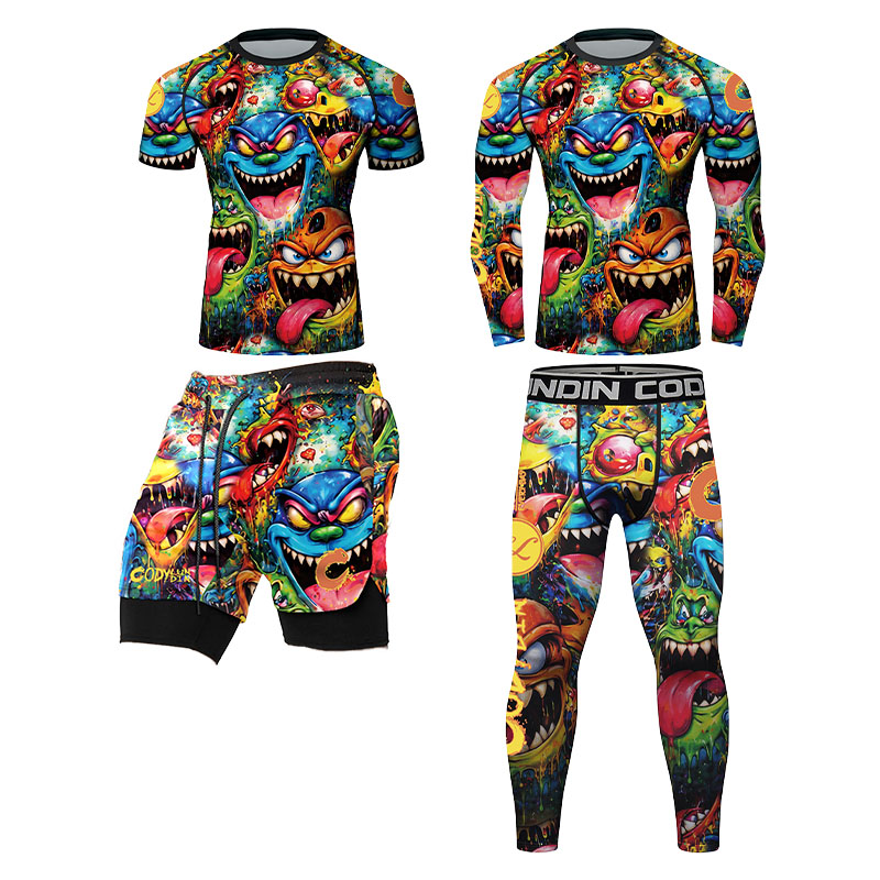 Rash Guard Long Sleeve - Camiseta de compresión para hombre con