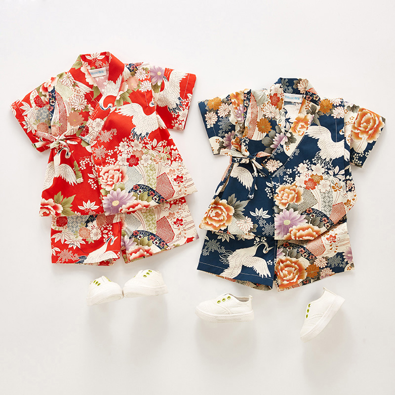 Summer Dresses Yours Clothing - Ropa Yukata de verano para niños,