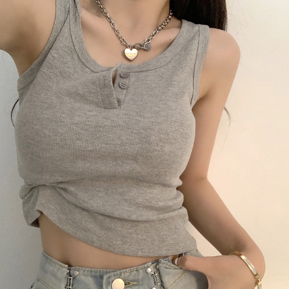 Summer Clothing Teens - Camiseta sin mangas para mujer, blusa