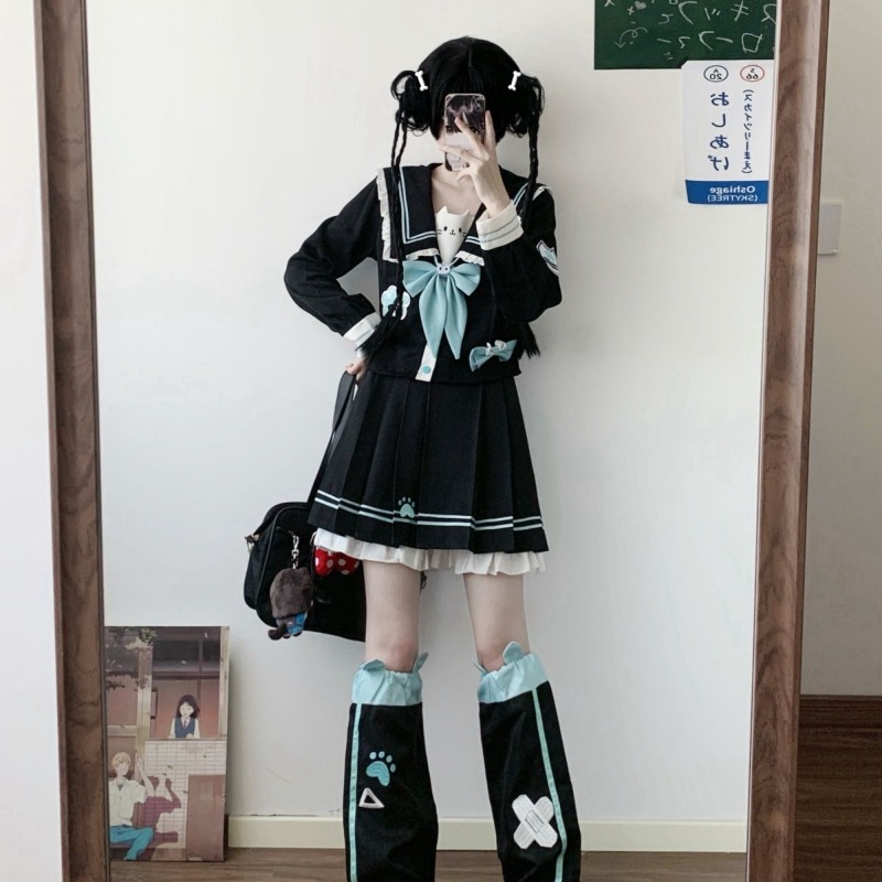 Summer Clothing Girl - 2025 japoneses nuevos coreanos Kawaii Preppy