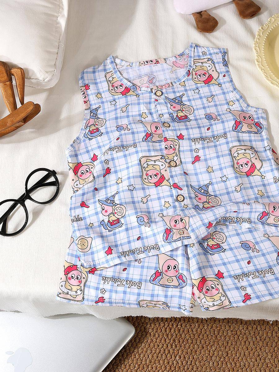 Conjunto de Verano para Niñas, - Summer Clothing Girl reseña y precio