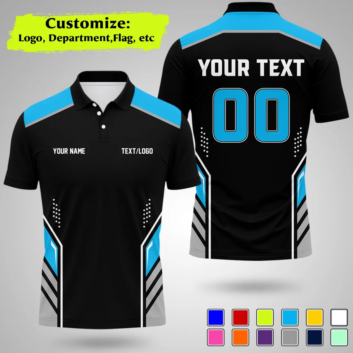 Nueva Camiseta Polo Personaliz - Summer Clothing Logo reseña y precio
