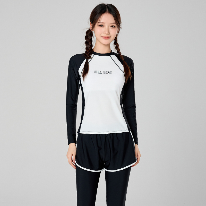 Traje de Baño de Manga Larga p - Rash Guard Long Sleeve reseña y precio