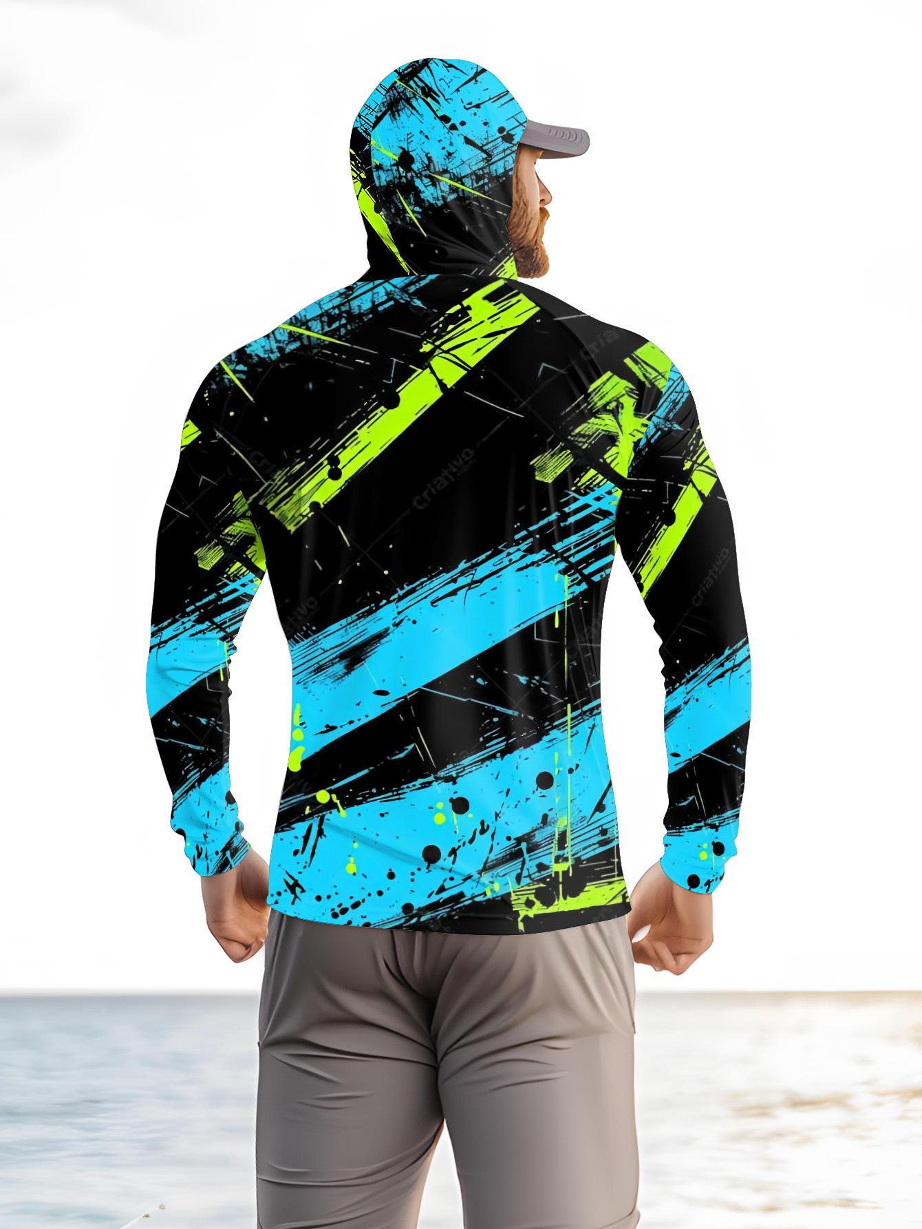 Sudadera de Pesca para Hombre, - Rash Guard Long Sleeve reseña y precio
