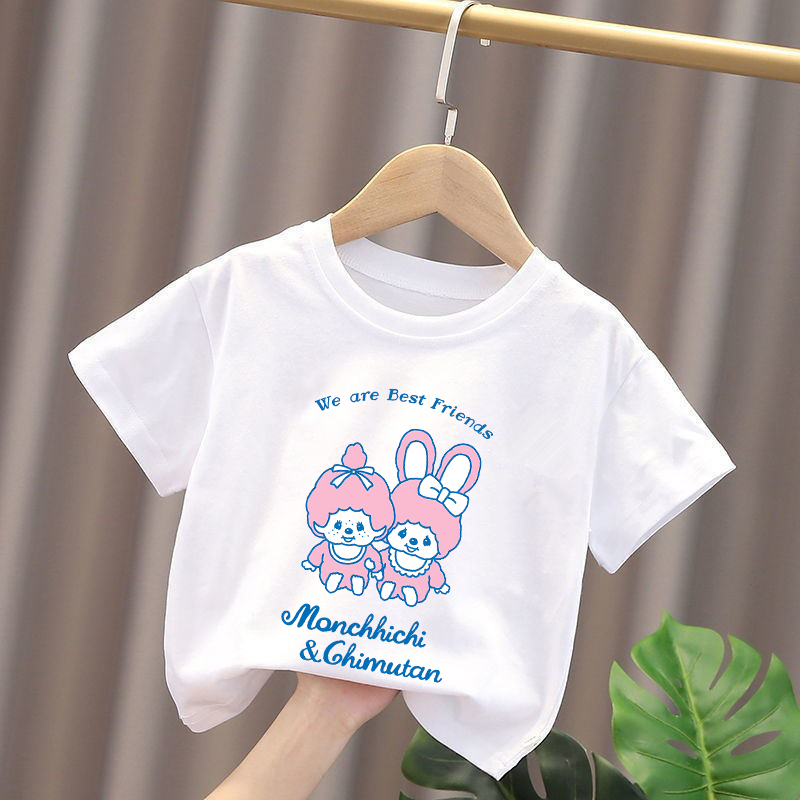 Camisetas Monchhichi para niño - Summer Clothing Baby Girl reseña y precio