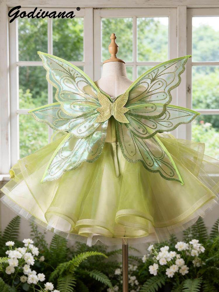 Vestido de Princesa con Alas d - Summer Clothing Baby Girl reseña y precio
