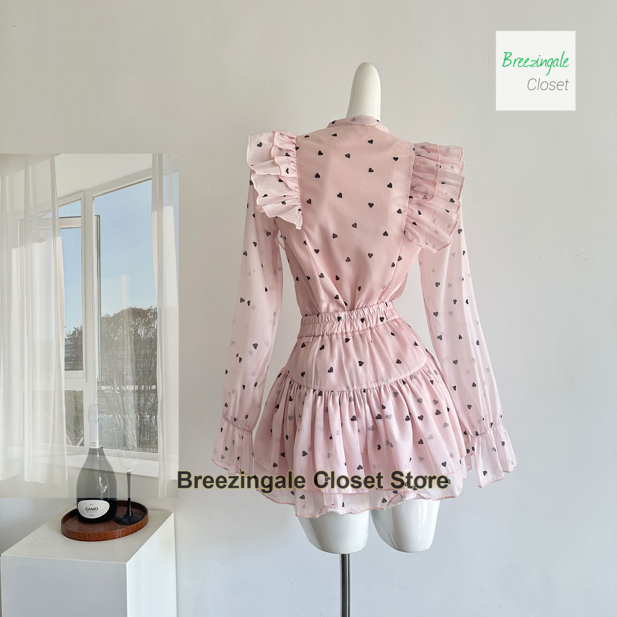 Camisa de lunares de dopamina  - Summer Clothing Girl reseña y precio