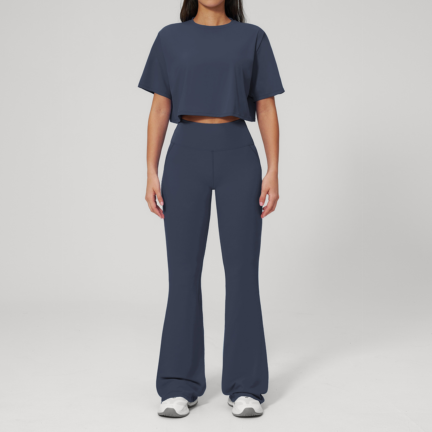 Conjunto de Yoga de 2 Piezas,  - Summer Clothing Logo reseña y precio