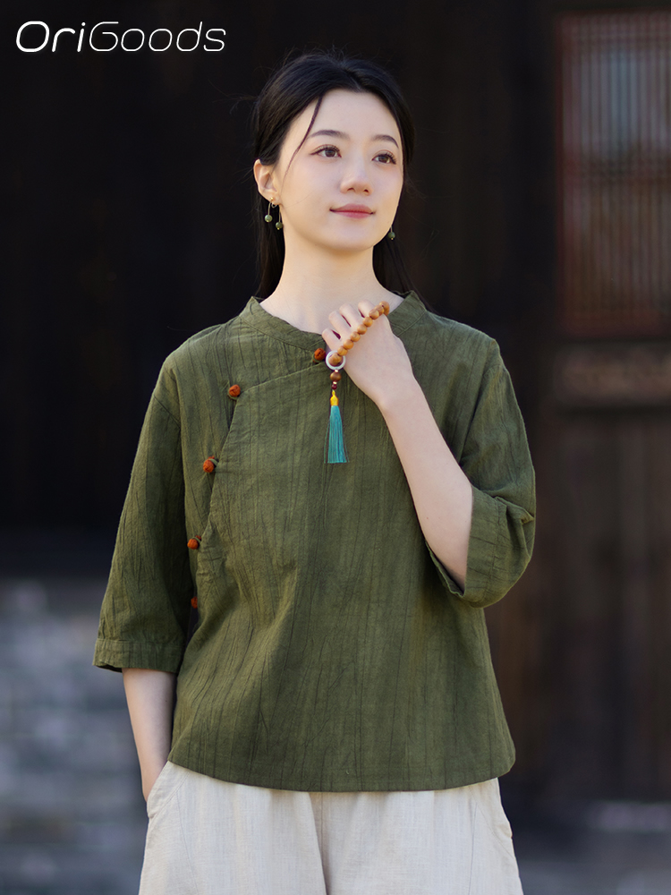 Camisa Tie Dye OriGoods para M - Japan Summer Clothing Women reseña y precio