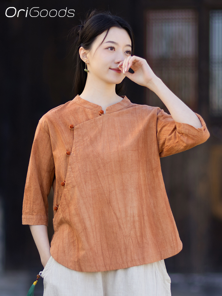 Camisa Tie Dye OriGoods para M - Japan Summer Clothing Women reseña y precio