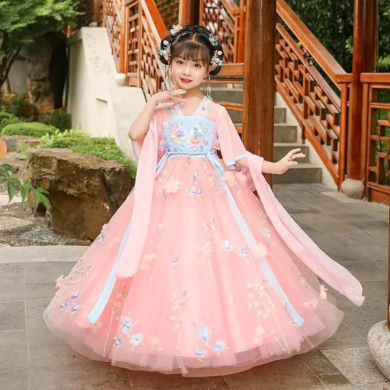 Vestidos Hanfu de verano para  - Summer Clothing Baby Girl reseña y precio