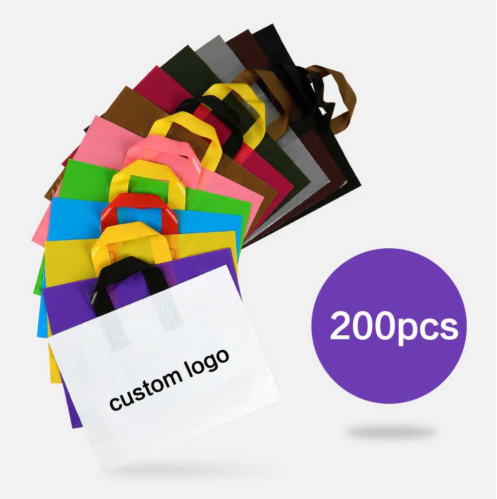 200 Bolsas de Compras Personal - Summer Clothing Logo reseña y precio
