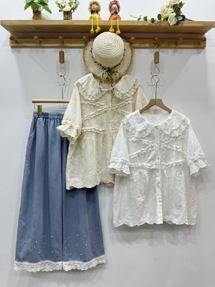 Ropa Mori kei, camisa dulce lo - Japan Summer Clothing Women reseña y precio